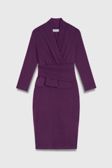 Arlington Jersey Dress Bright Amethyst