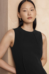 Clever Crepe Sanmero Dress Black Clever Crepe Sanmero Dress Black
