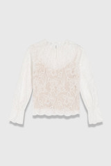 Vaila Lace Top Ivory Vaila Lace Top Ivory