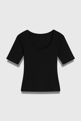 Symi Organic Cotton T-Shirt Black Symi Organic Cotton T-Shirt Black