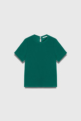 Roche Silk Top Marine Green