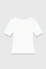 Symi Organic Cotton T-Shirt Ivory Symi Organic Cotton T-Shirt Ivory