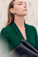 Sculpt Knit Alzano Dress Forest Green Sculpt Knit Alzano Dress Forest Green