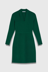 Sculpt Knit Alzano Dress Forest Green