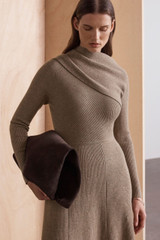 Ferno Merino Dress Fawn Ferno Merino Dress Fawn