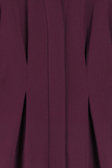 Andria Crepe Dress Deep Plum Andria Crepe Dress Deep Plum