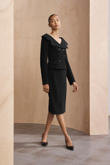 Clever Crepe Hamilton Jacket Black Clever Crepe Hamilton Jacket Black