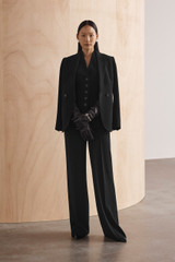 Clever Crepe Hartley Waistcoat Black Clever Crepe Hartley Waistcoat Black