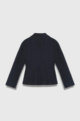Napier Boiled Wool Jacket Navy