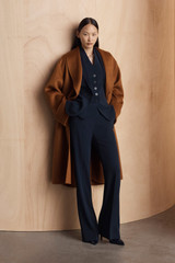 Clever Crepe Hartley Waistcoat Navy Clever Crepe Hartley Waistcoat Navy