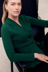 Sculpt Knit Corato Jacket Forest Green Sculpt Knit Corato Jacket Forest Green