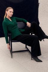 Sculpt Knit Corato Jacket Forest Green Sculpt Knit Corato Jacket Forest Green