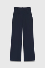 Clever Crepe Rialto Wide-Leg Trousers Navy