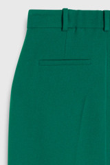 Adelaide Sculpt Stretch Crepe Wide-Leg Trousers Cyanine Green Adelaide Sculpt Stretch Crepe Wide-Leg Trousers Cyanine Green