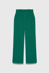 Adelaide Sculpt Stretch Crepe Wide-Leg Trousers Cyanine Green Adelaide Sculpt Stretch Crepe Wide-Leg Trousers Cyanine Green