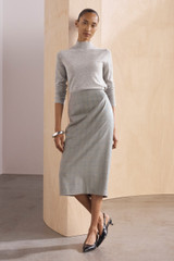 Piedmont Croc-Embossed Leather Heels 35 Black Piedmont Croc-Embossed Leather Heels 35 Black