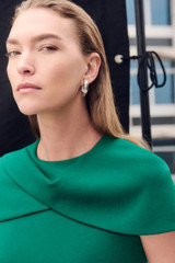 Athina Sculpt Stretch Crepe Dress Cyanine Green Athina Sculpt Stretch Crepe Dress Cyanine Green