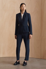 Clever Crepe Mira Jacket Navy Clever Crepe Mira Jacket Navy