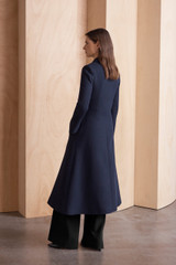 Hampstead Wool Blend Coat Navy Hampstead Wool Blend Coat Navy