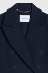 Hampstead Wool Blend Coat Navy Hampstead Wool Blend Coat Navy