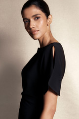 Clever Crepe Salerno Dress Black Clever Crepe Salerno Dress Black