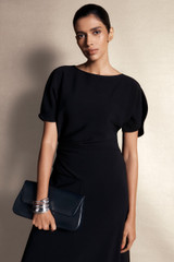 Clever Crepe Salerno Dress Black Clever Crepe Salerno Dress Black