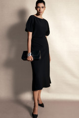 Clever Crepe Salerno Dress Black Clever Crepe Salerno Dress Black