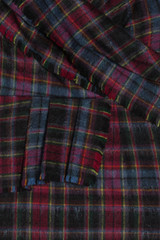 Cannich Wool Dress Red And Blue Cannich Wool Dress Red And Blue