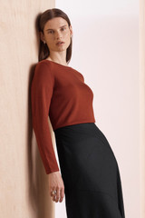 Vinci Merino Sweater Spice Vinci Merino Sweater Spice