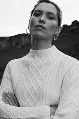 Avoch Merino Sweater Ivory Avoch Merino Sweater Ivory