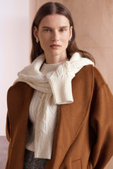 Avoch Merino Sweater Ivory Avoch Merino Sweater Ivory