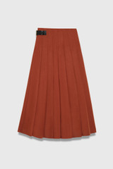 Eriska Compact Wool Skirt Spice Eriska Compact Wool Skirt Spice