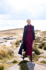Torridon Boiled Wool Skirt Heather Pink Torridon Boiled Wool Skirt Heather Pink