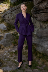 365 Pure Wool Culloden Jacket Amethyst 365 Pure Wool Culloden Jacket Amethyst