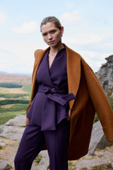 365 Pure Wool Culloden Jacket Amethyst 365 Pure Wool Culloden Jacket Amethyst