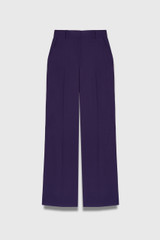 365 Pure Wool Adelaide Wide-Leg Trousers Amethyst