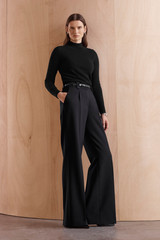 Ultimate Wool Hartwood Trousers Black Ultimate Wool Hartwood Trousers Black