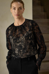 Vaila Lace Top Black Vaila Lace Top Black