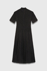 Jura Metallic Knit Dress Black Jura Metallic Knit Dress Black