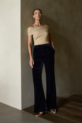 Fasano Metallic Knit Top Gold Fasano Metallic Knit Top Gold