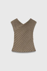 Aspen Metallic Knit Top Bronze Aspen Metallic Knit Top Bronze