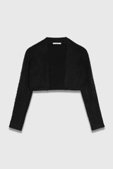 Pella Mohair Blend Cardigan Black Pella Mohair Blend Cardigan Black