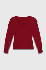 Tiree Cashmere Sweater Dark Red Tiree Cashmere Sweater Dark Red