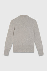 Ceri Wool Cashmere Sweater Grey Melange