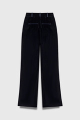 Lexington Velvet Trousers Navy