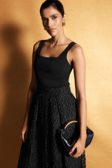 Capella Fil Coupe Skirt Black Capella Fil Coupe Skirt Black