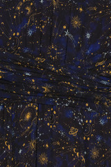 Portofino Silk Georgette Dress Navy Portofino Silk Georgette Dress Navy