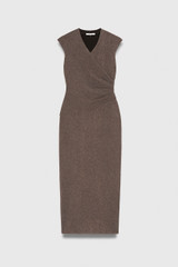 Venaria Metallic Knit Dress Pewter Venaria Metallic Knit Dress Pewter