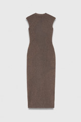 Venaria Metallic Knit Dress Pewter Venaria Metallic Knit Dress Pewter