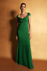 Amorosi Silk Gown Deep Emerald Amorosi Silk Gown Deep Emerald